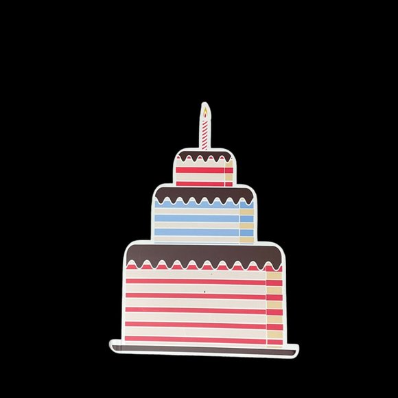 Happy Birthday Yard Sign With Stakes approx.15” Large Colorful Lawn Letters - Picture 5 of 6